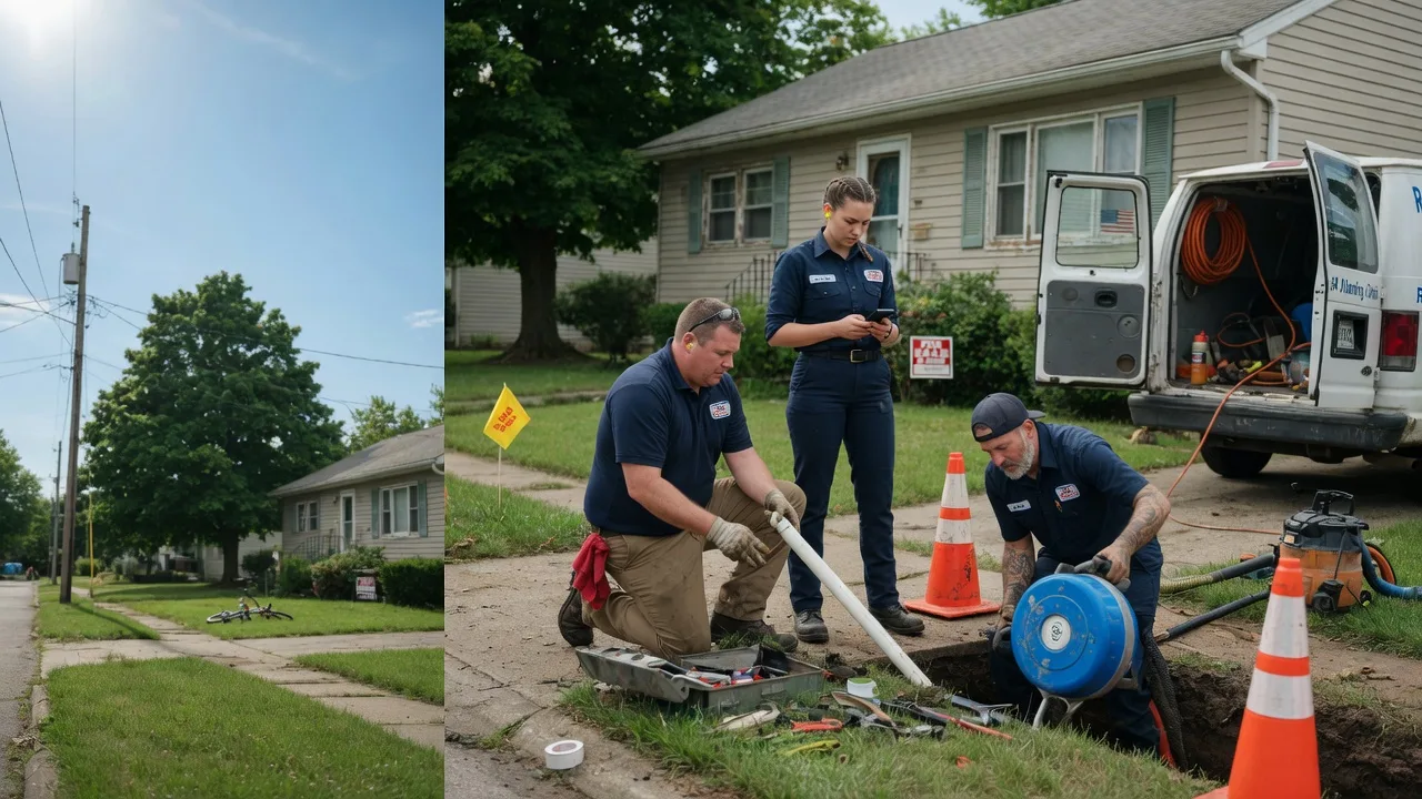 Sewer Line Repair in Lakota, IA near me